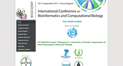 Desktop Screenshot of biocomp.bio.uni-plovdiv.bg
